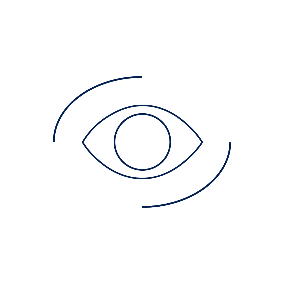 Icono de un ojo animado