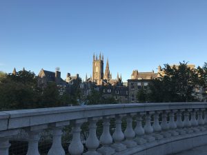 Claire attending the DCE course in Aberdeen